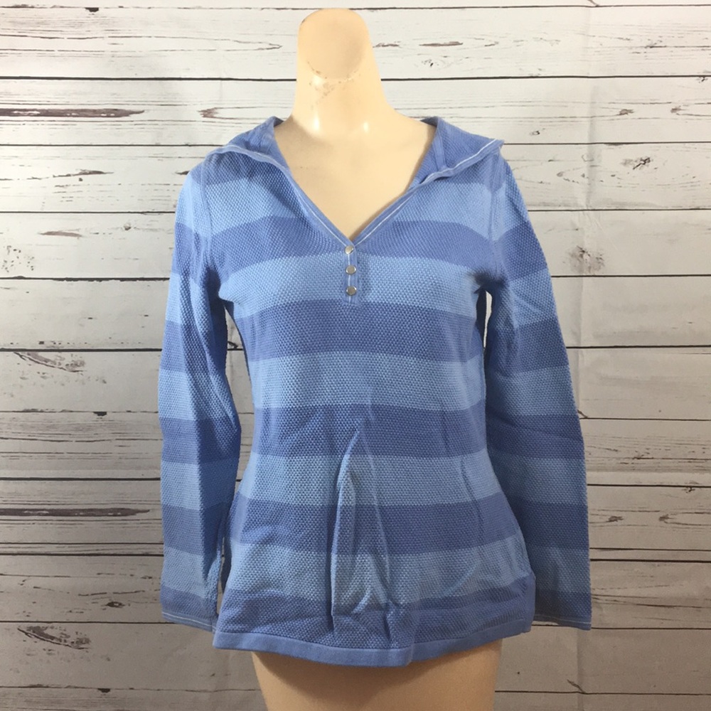 Izod Cotton Hooded Sweater